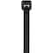 Panduit Cable Tie, 7-1/2 in L, 1.88 in Max Bundle Dia., Black, Nylon 6/6, 50 lb Strength, 1000 PK PLT2S-M30 - alternate 2